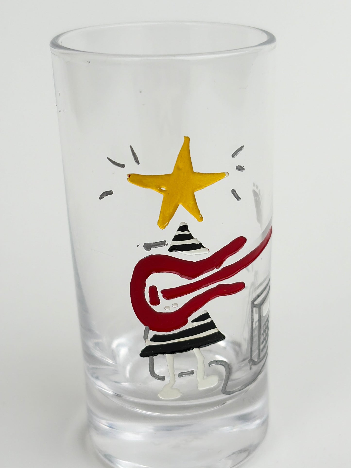 Star Head Guy Shot Glass