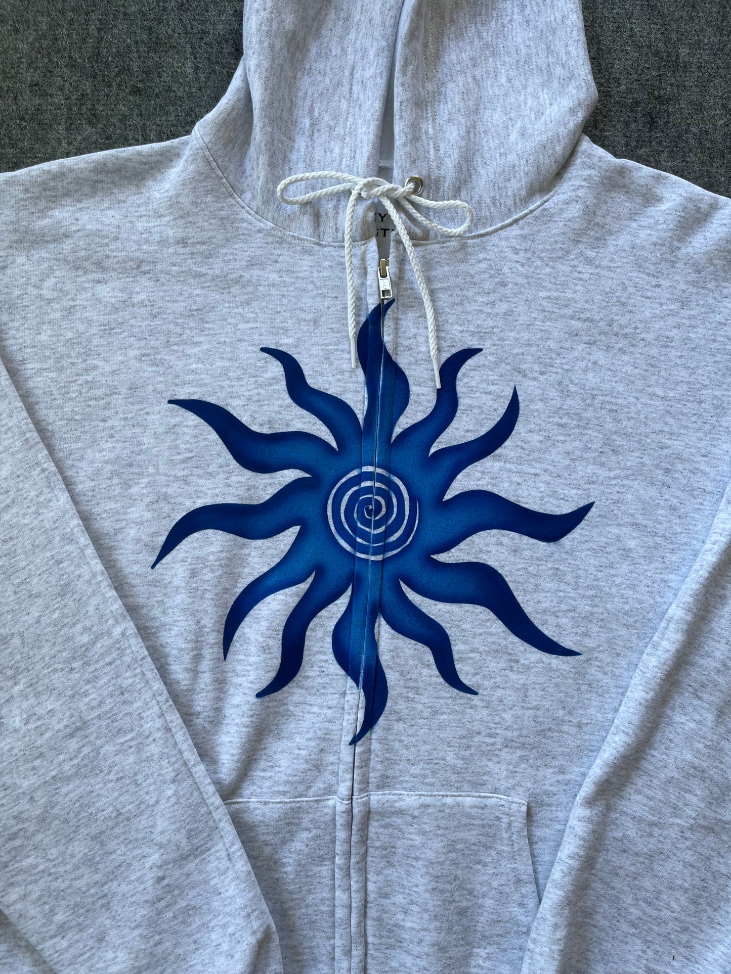 Sun Swirl Zip Up