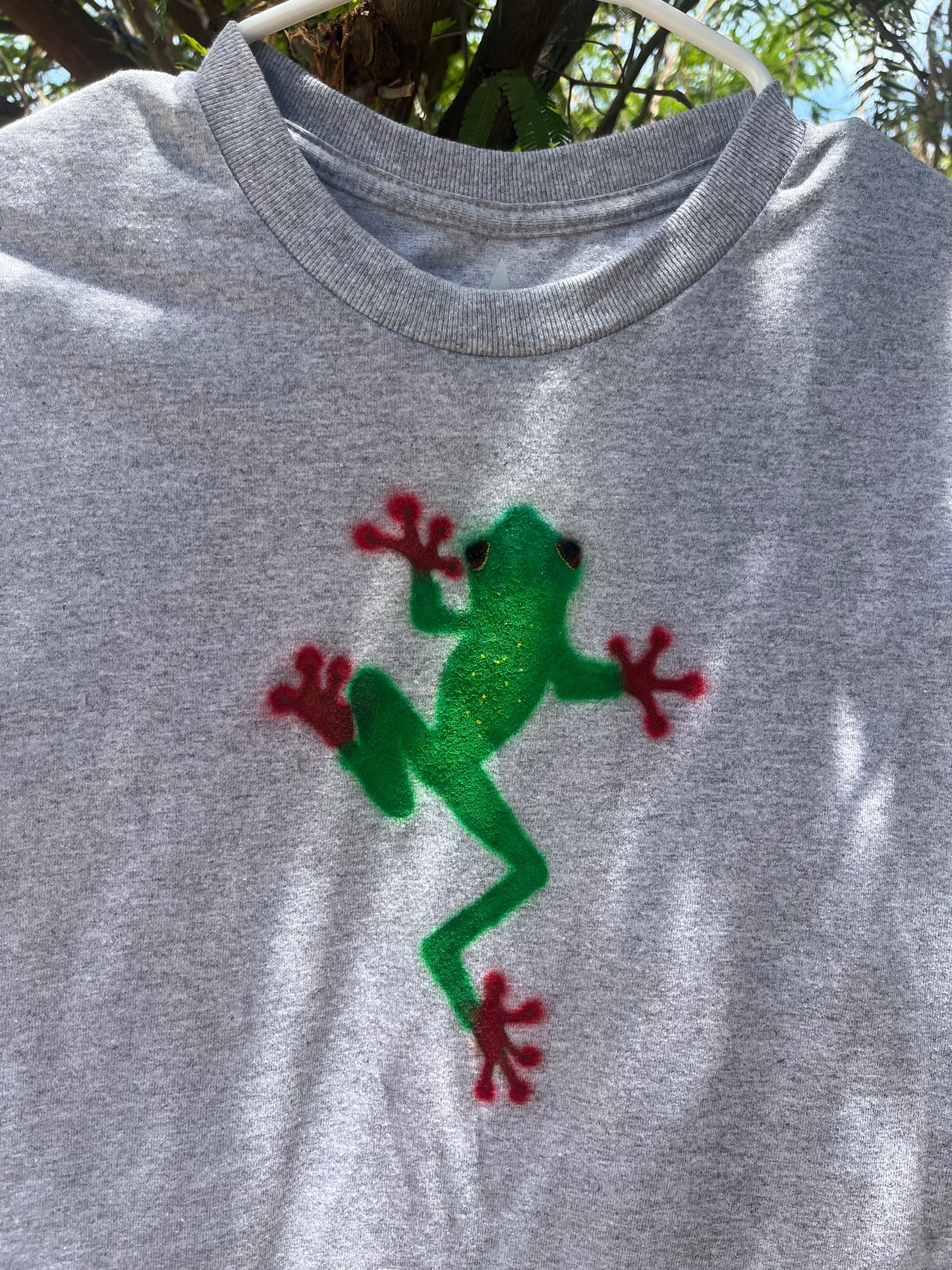 Airbrushed Frog