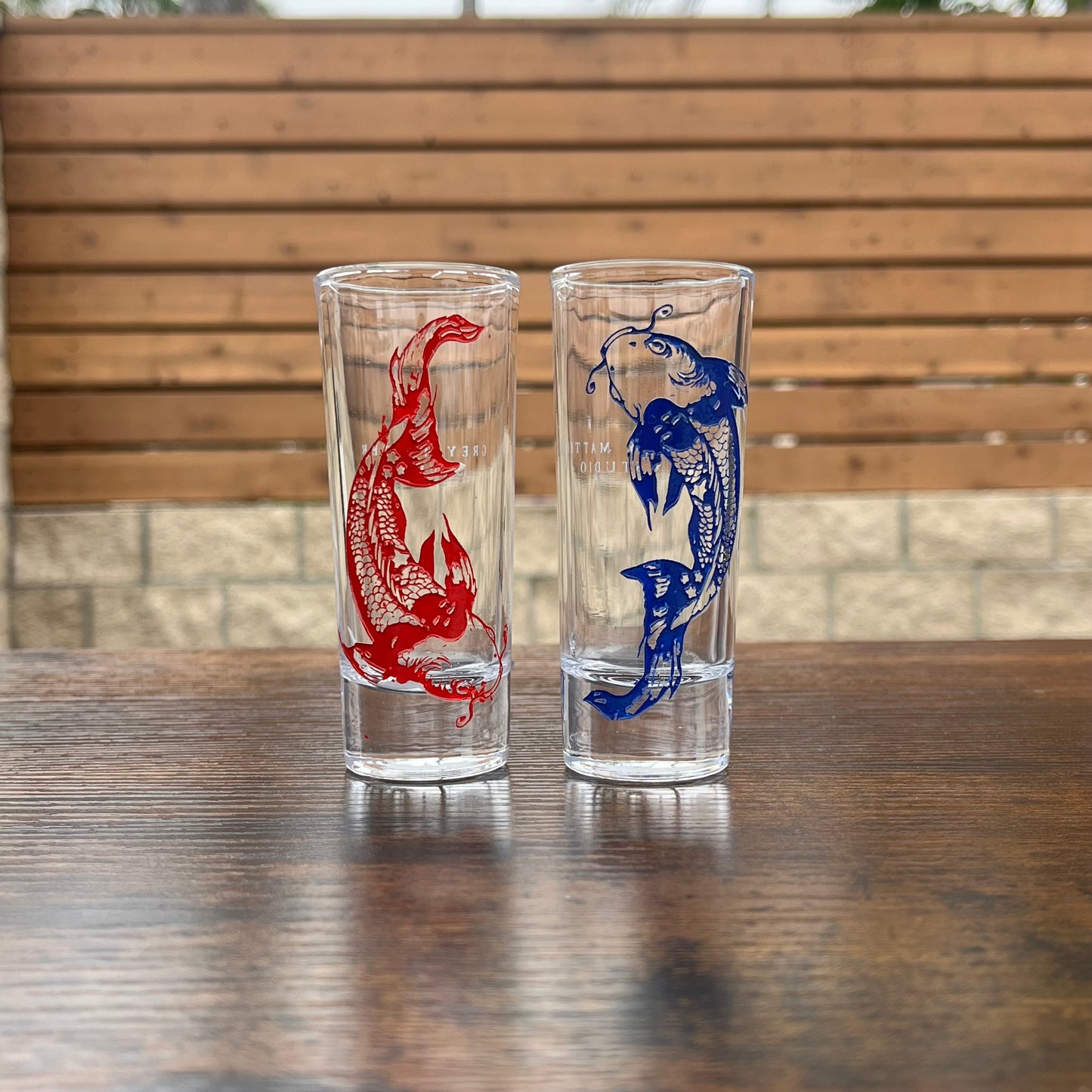 Fish Shot Glasses Set