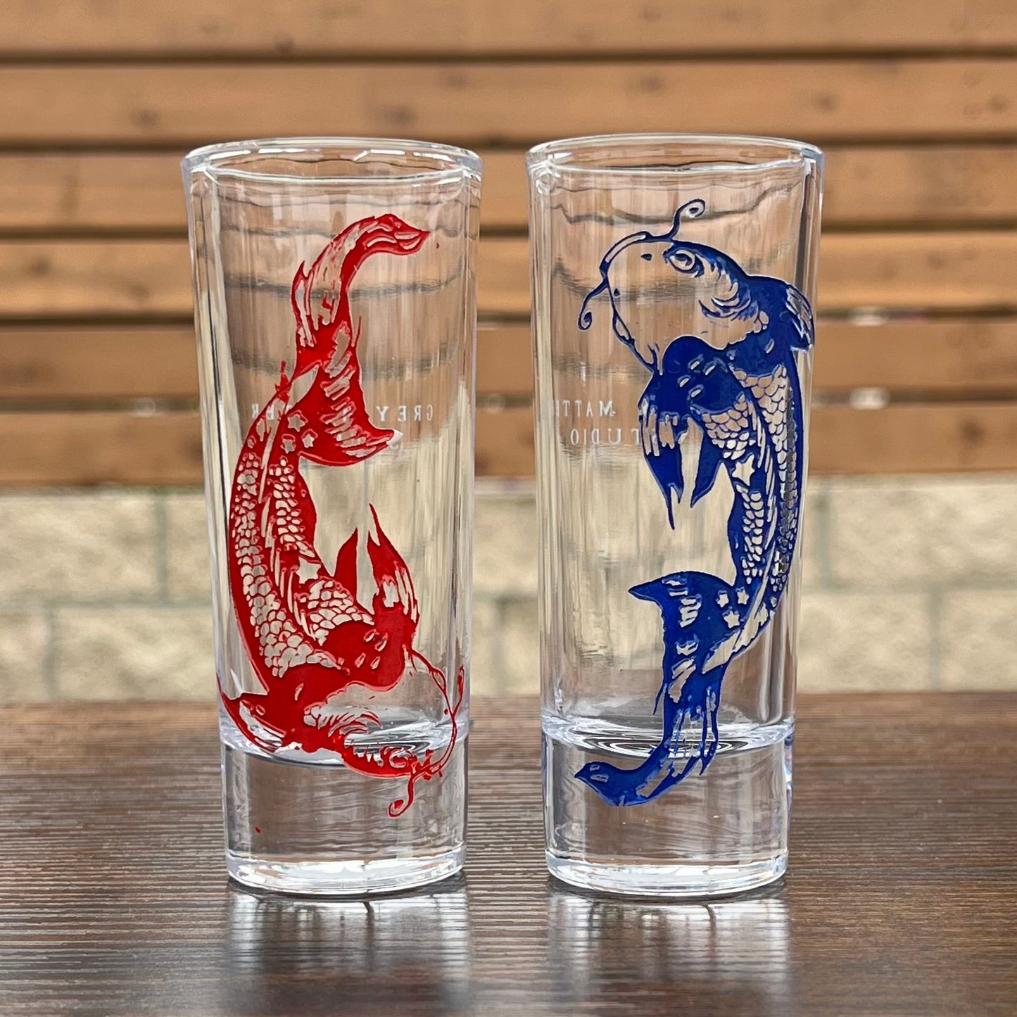 Fish Shot Glasses Set