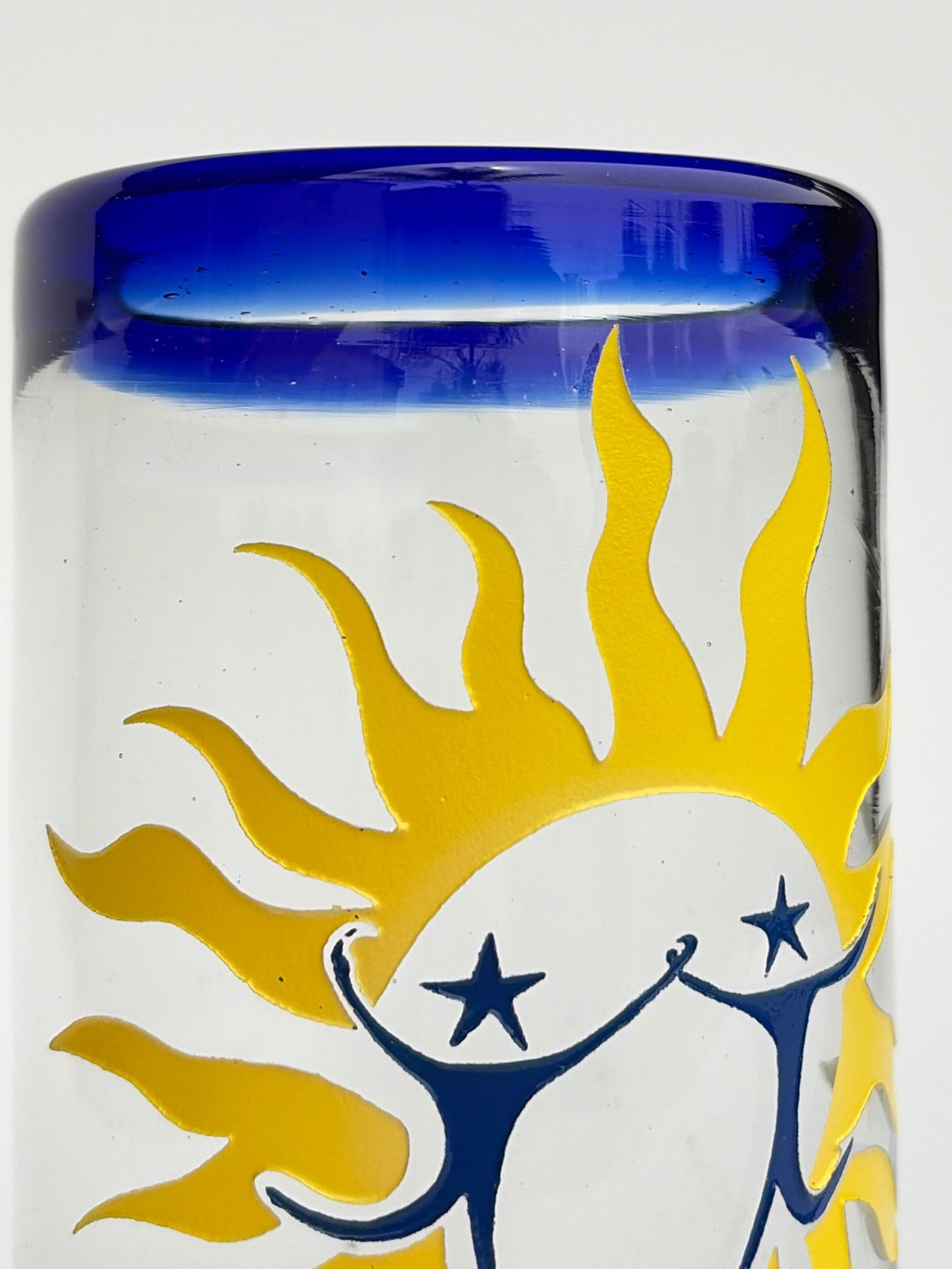 Tall Blue Rim Sun