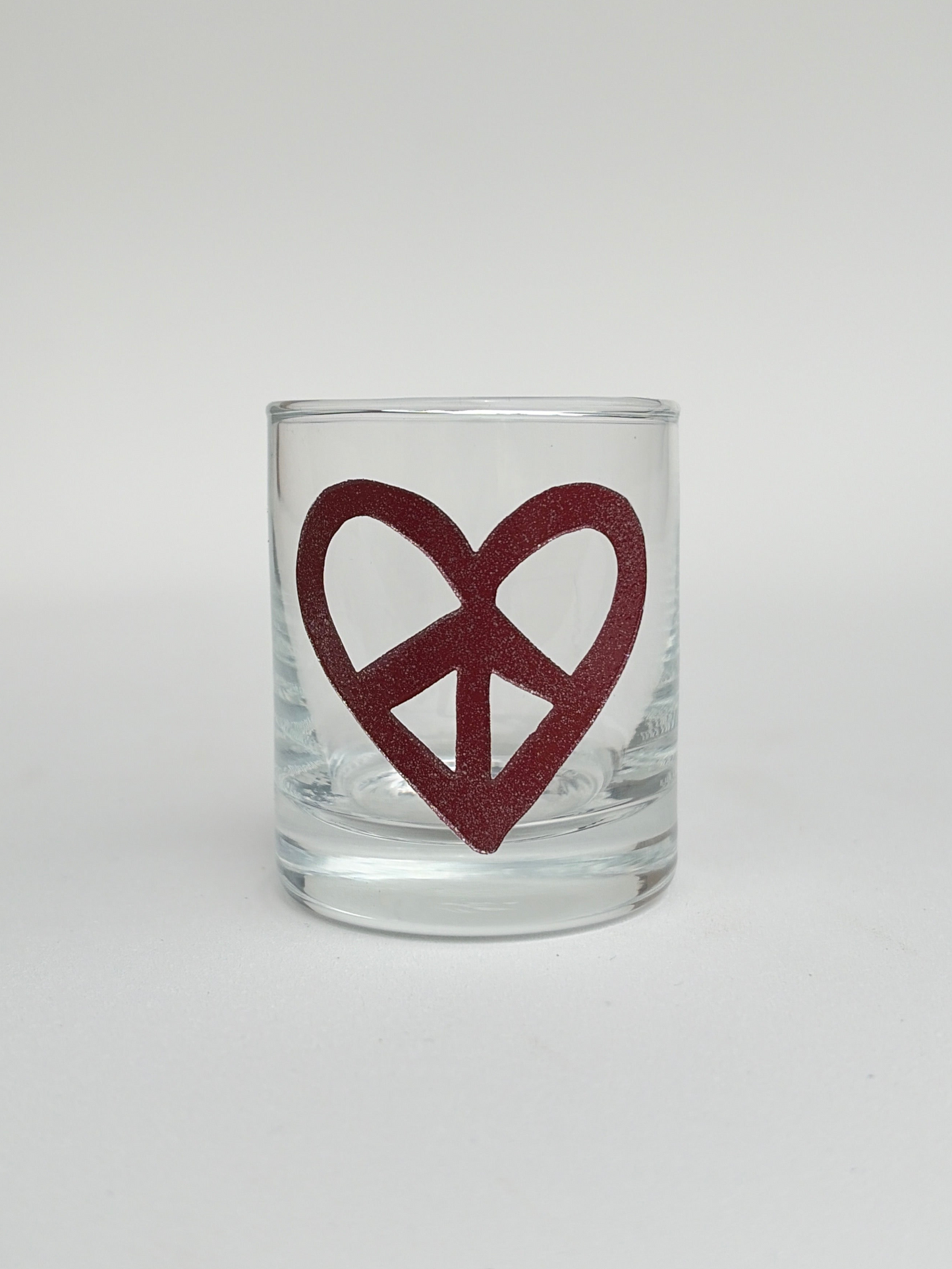 Peace Shot Glass