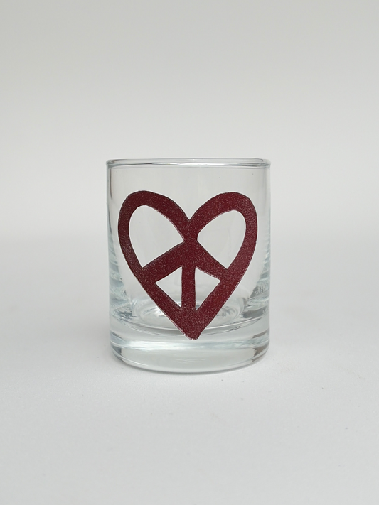 Peace Shot Glass