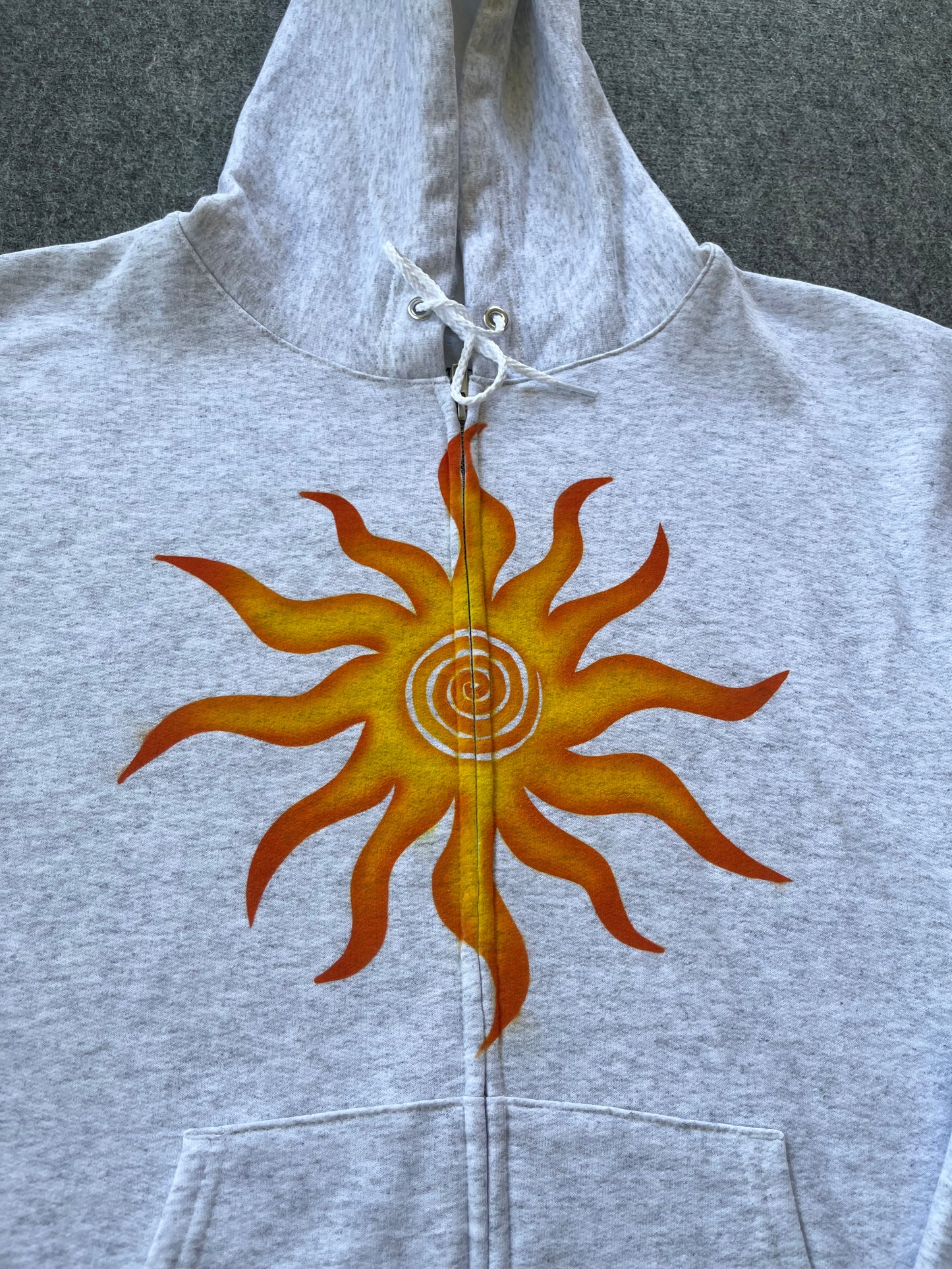 Sun Swirl Zip Up