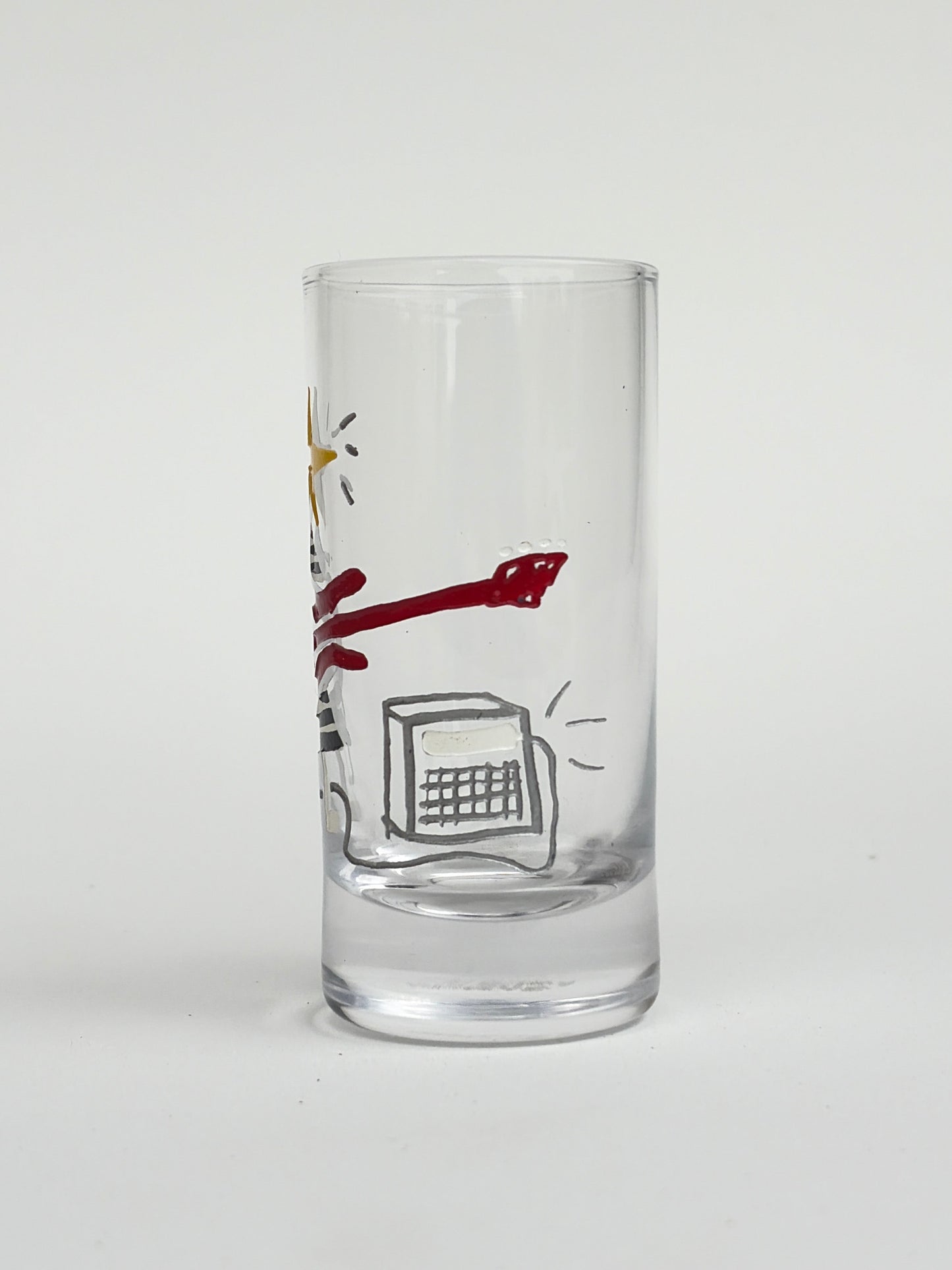 Star Head Guy Shot Glass