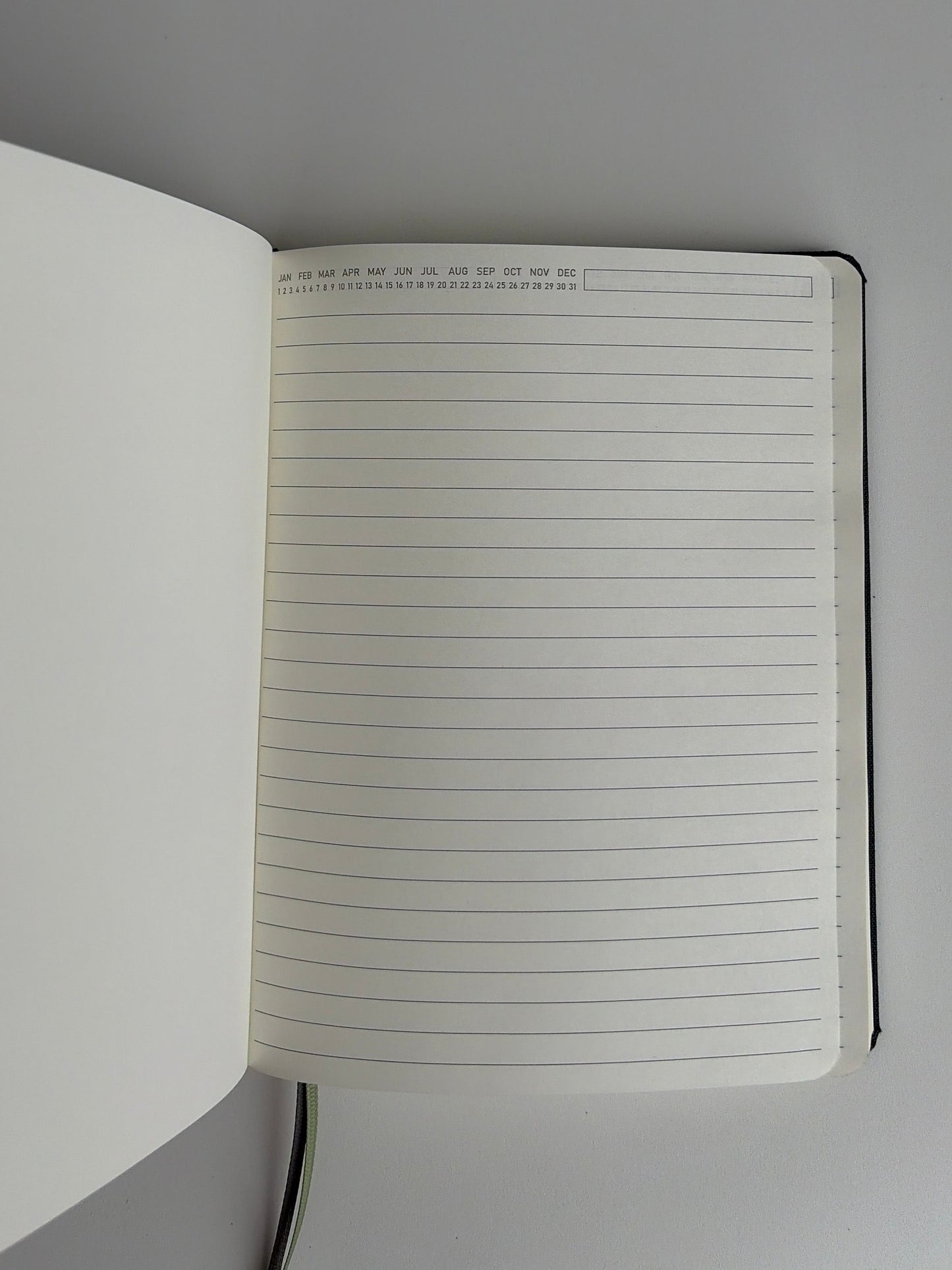 Grey Hardcover Bunny Girl Notebook