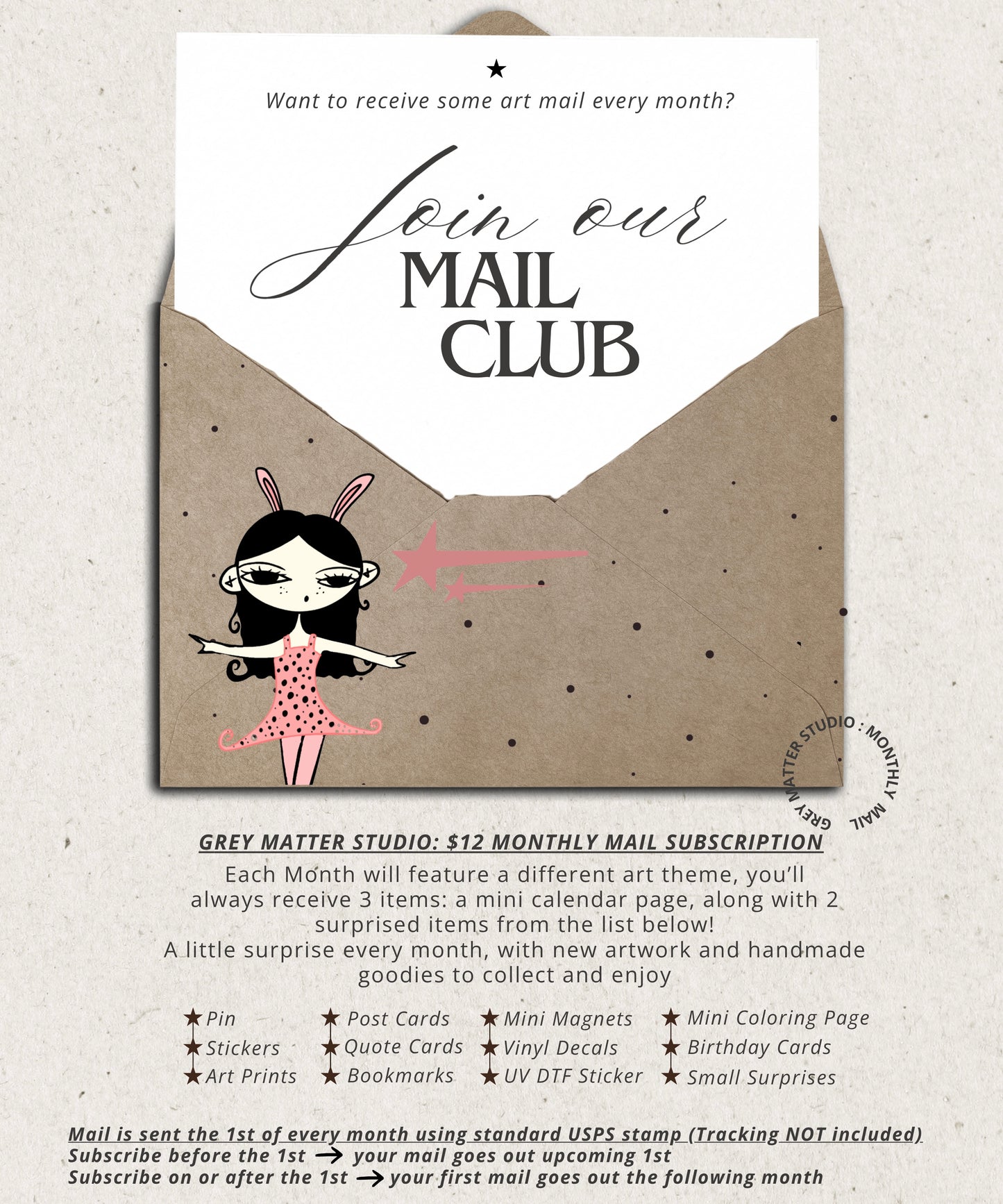 Mail Club Subscription