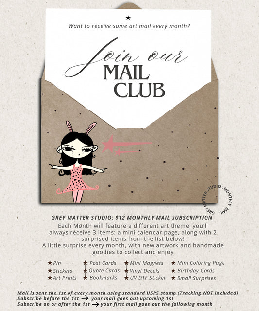 Mail Club Subscription